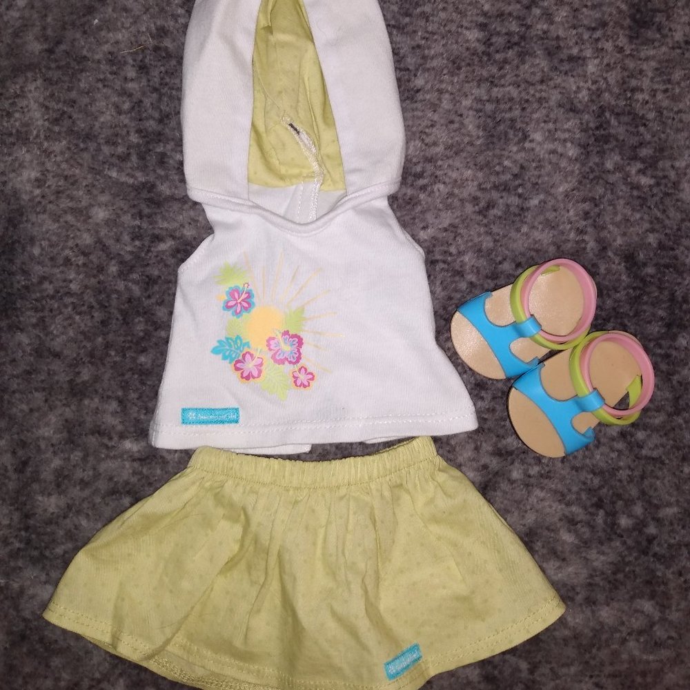 Multiple outfits - American Girl and 18" spring summer clothes bundle